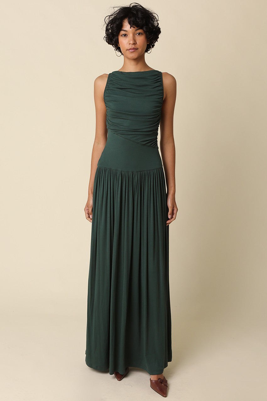 Jacinda Zip Front Midi Dress – MADISON