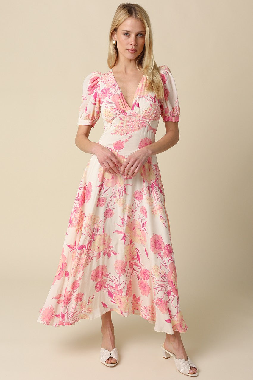 Regent Ruffled Cap Sleeve Dress – MADISON