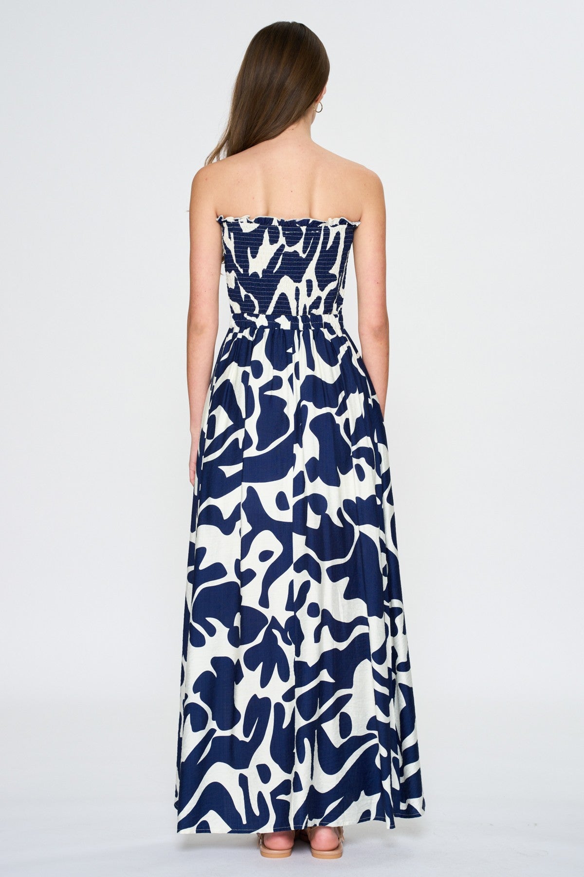 madison strapless maxi dress Madison Strapless Slinky Maxi Dress