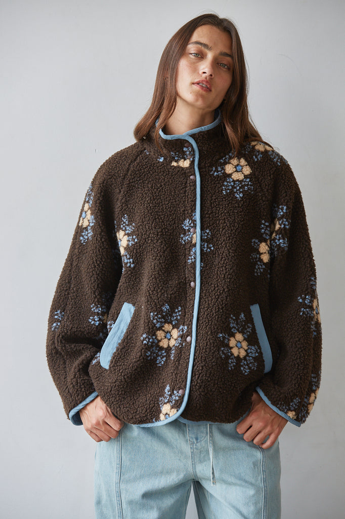 Bramley Floral Sherpa Jacket – MADISON