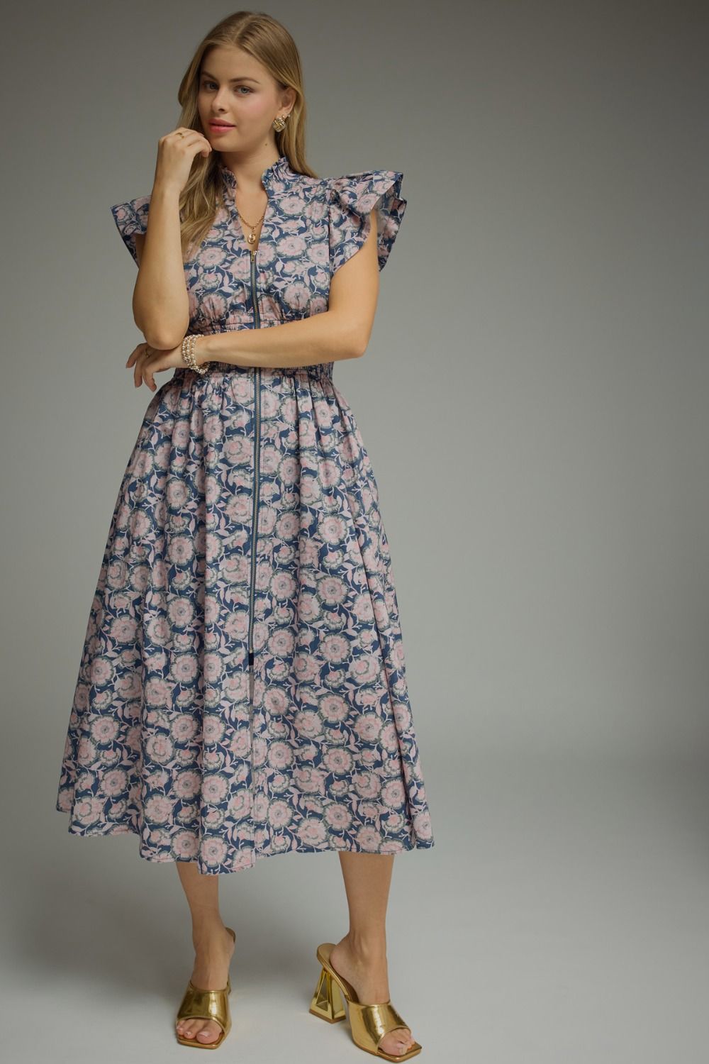 Edina Floral Tiered Maxi Dress