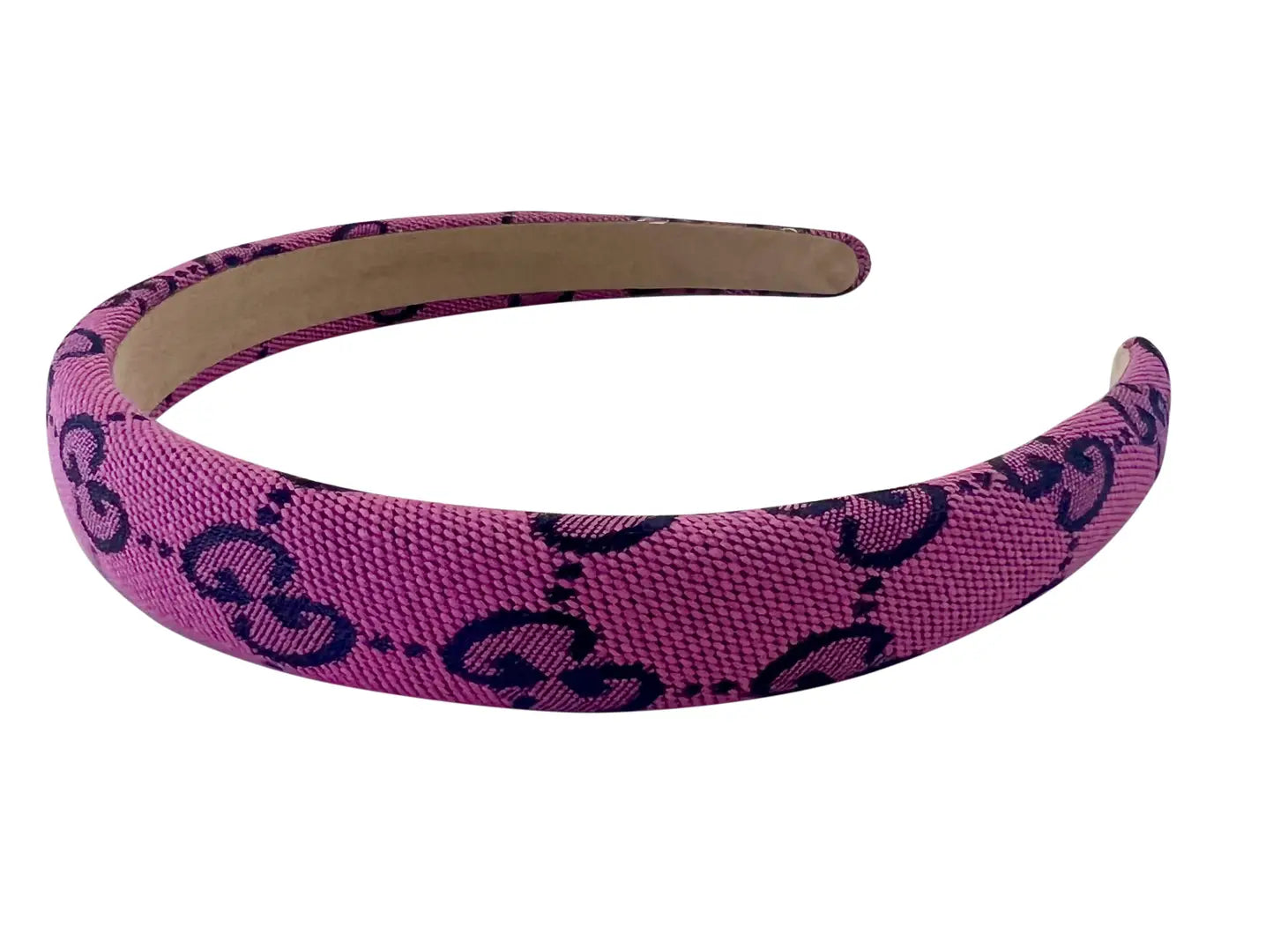 Gucci Denim Monogram Headband (Full Set)